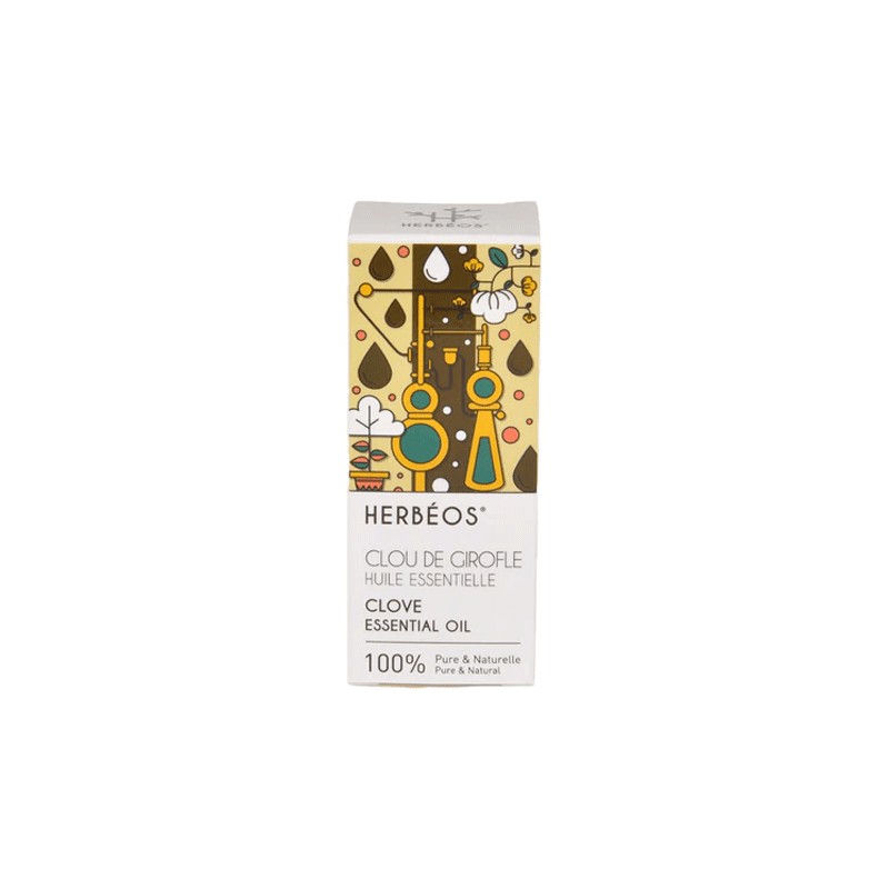 HERBEOS HUILE ESSENTIELLE DE CLOUS DE GIROFLE 5ML