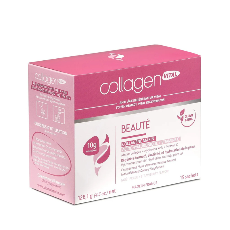 CLEAN LABEL COLLAGEN VITAL BEAUTE 15 SACHETS