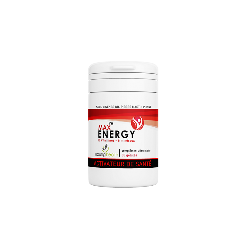 YOUNG HEALTH MAX ENERGIE 30 GÉLULES