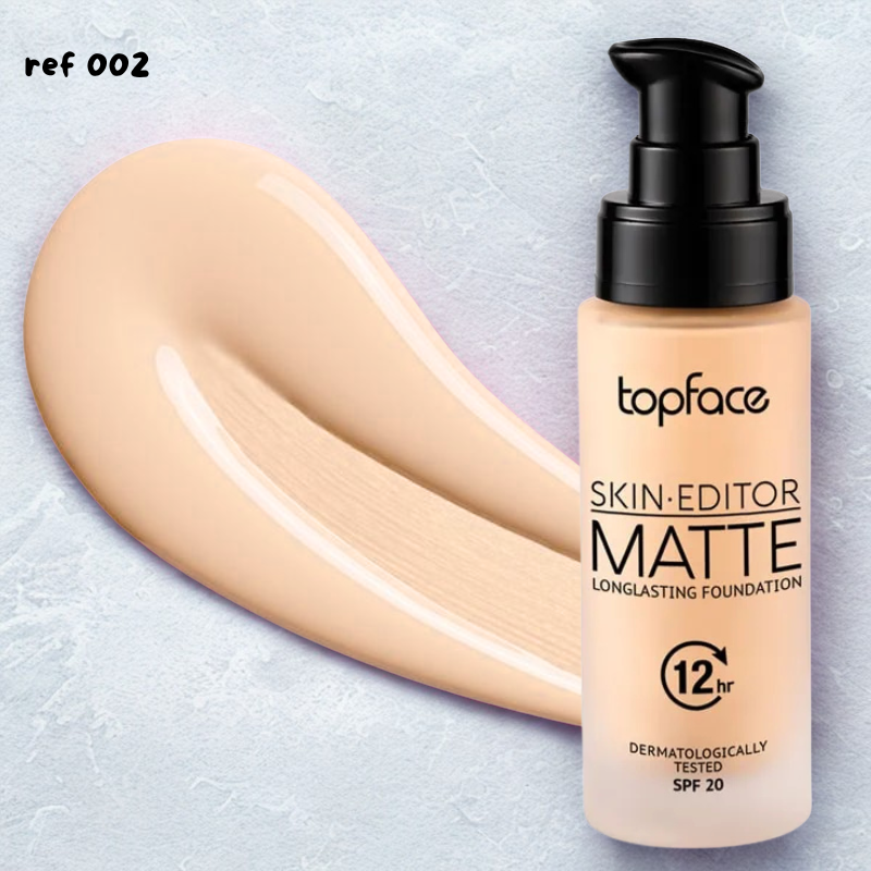 TOPFACE SKIN EDITOR MATTE LONGLASTING FOUNDATION