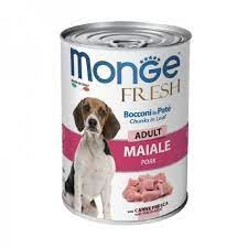 MONGE BOITE DOG PORC 400GR