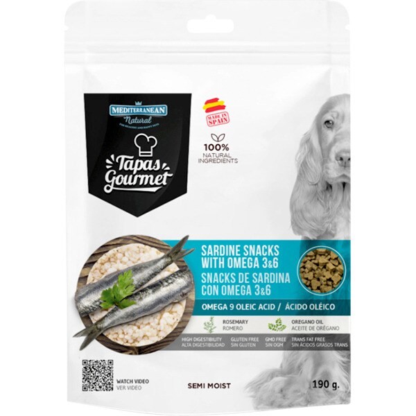 MEDITERANEAN NATURAL TAPAS GOURMET 190G