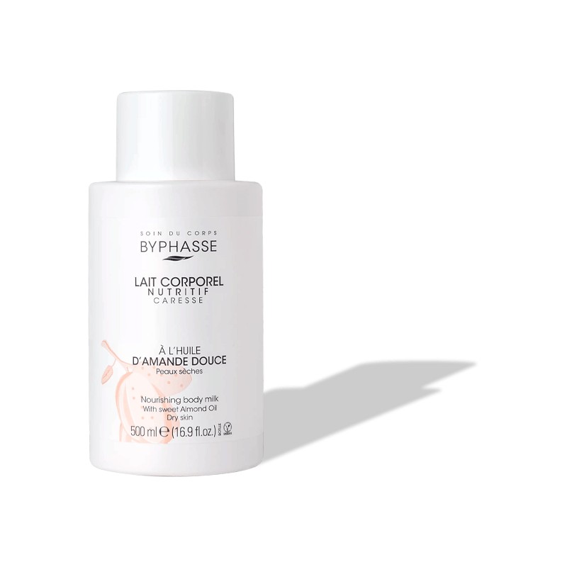BYPHASSE LAIT CORPOREL NUTRITIF A L'HUILE D'AMANDE DOUCE 500ML