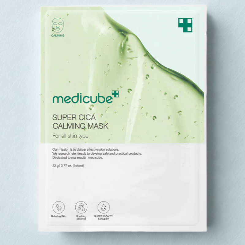 MEDICUBE SUPER CICA CALMING MASK 22G