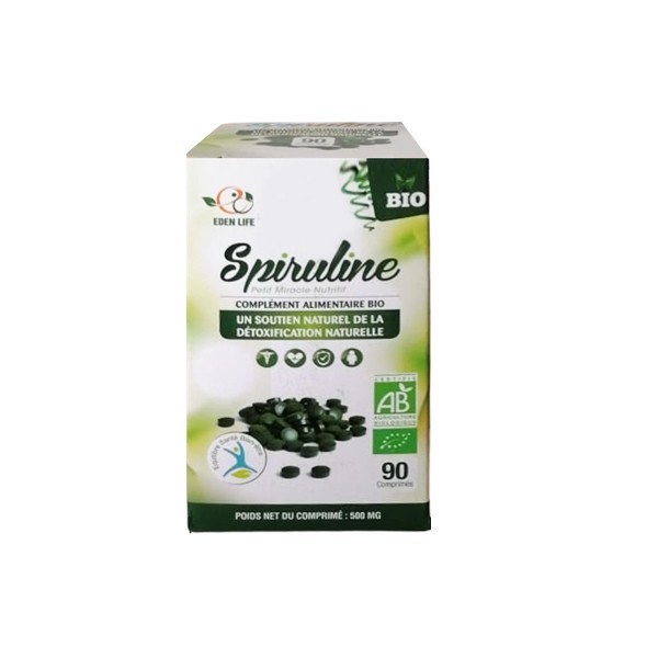 EDEN LIFE SPIRULINE 90 COMPRIMES