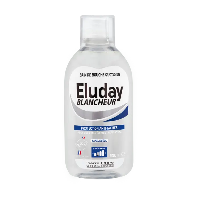 ELUDAY BLANCHEUR BAIN DE BOUCHE QUOTIDIEN 500 ML