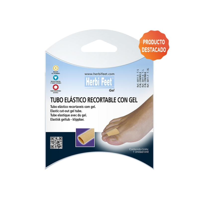 HERBI FEET TUBE ELASTIQUE AVEC GEL XL REF 6011.7