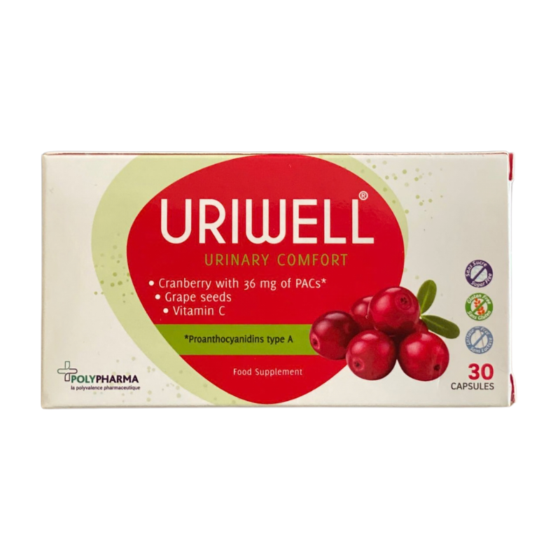 POLYPHARMA URIWELL CONFORT URINAIRE 30 GELULES