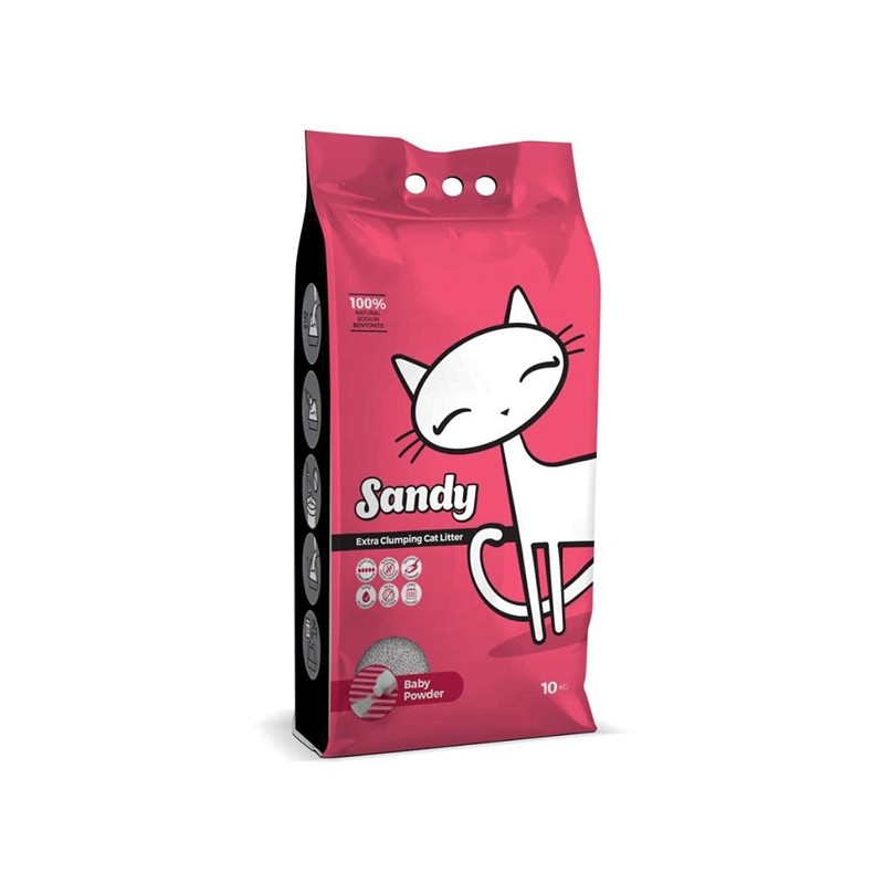 SANDY LITIERE BABY POWDER 10KG