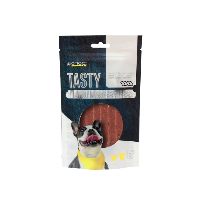 CROCI TASTY COLLATION SAVOUREUSE DE FILETS D'AGNEAU POUR CHIENS 80GR
