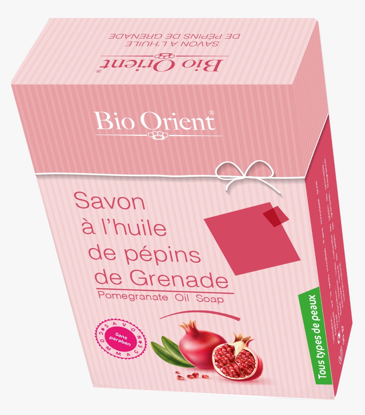 BIO ORIENT SAVON DE PEPINS DE GRENADE 90GR