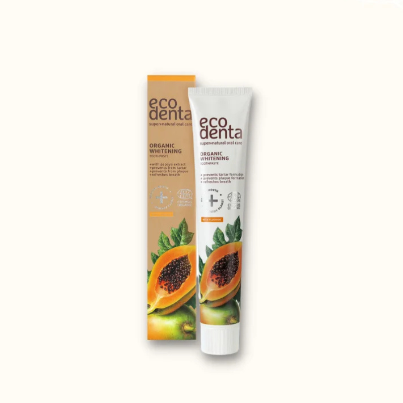 ECODENTA DENTIFRICE BLANCHISSANT A LA PAPAYE 75ML