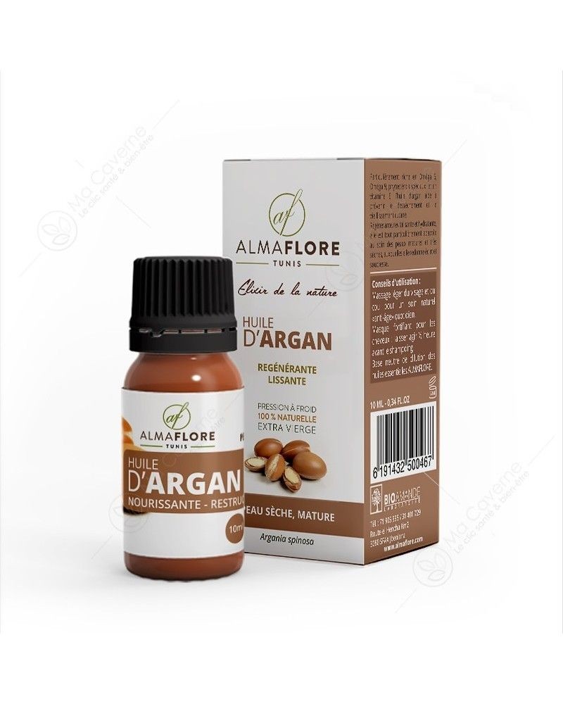 ALMAFLORE HUILE D'ARGAN 10ML