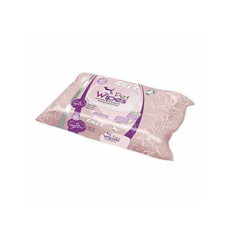 GILLS LINGETTES NETTOYANTES TALC 40 PIECES