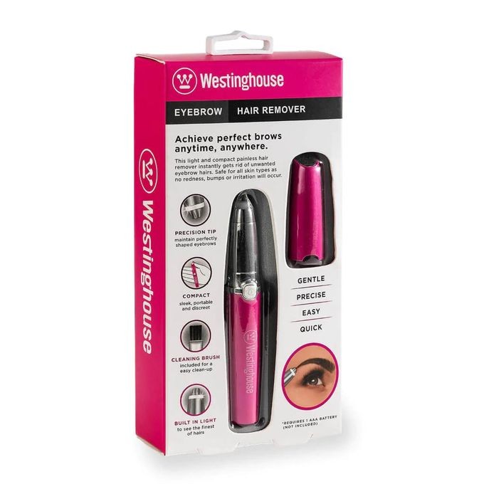 WESTINGHOUSE EPILATEUR DE SOURCILS A PILES