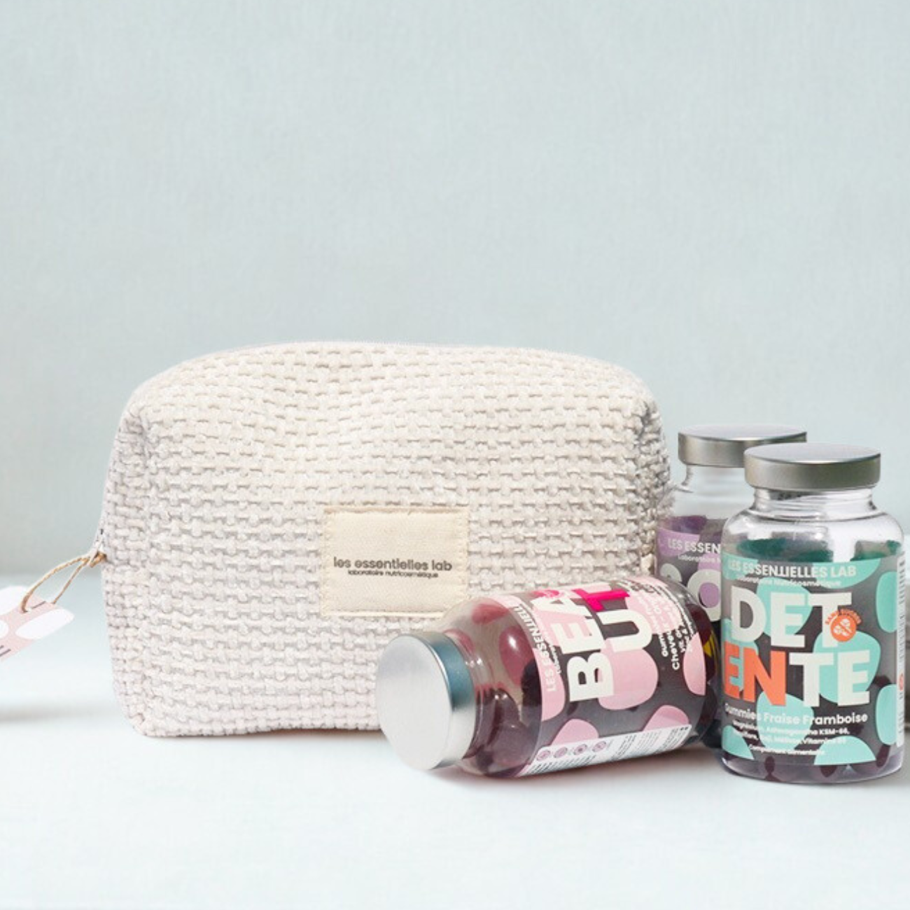 LES ESSENTIELLES LAB TROUSSE DECOUVERTE GUMMIES BEAUTE  DETENTE SOMMEIL 3 BOITES