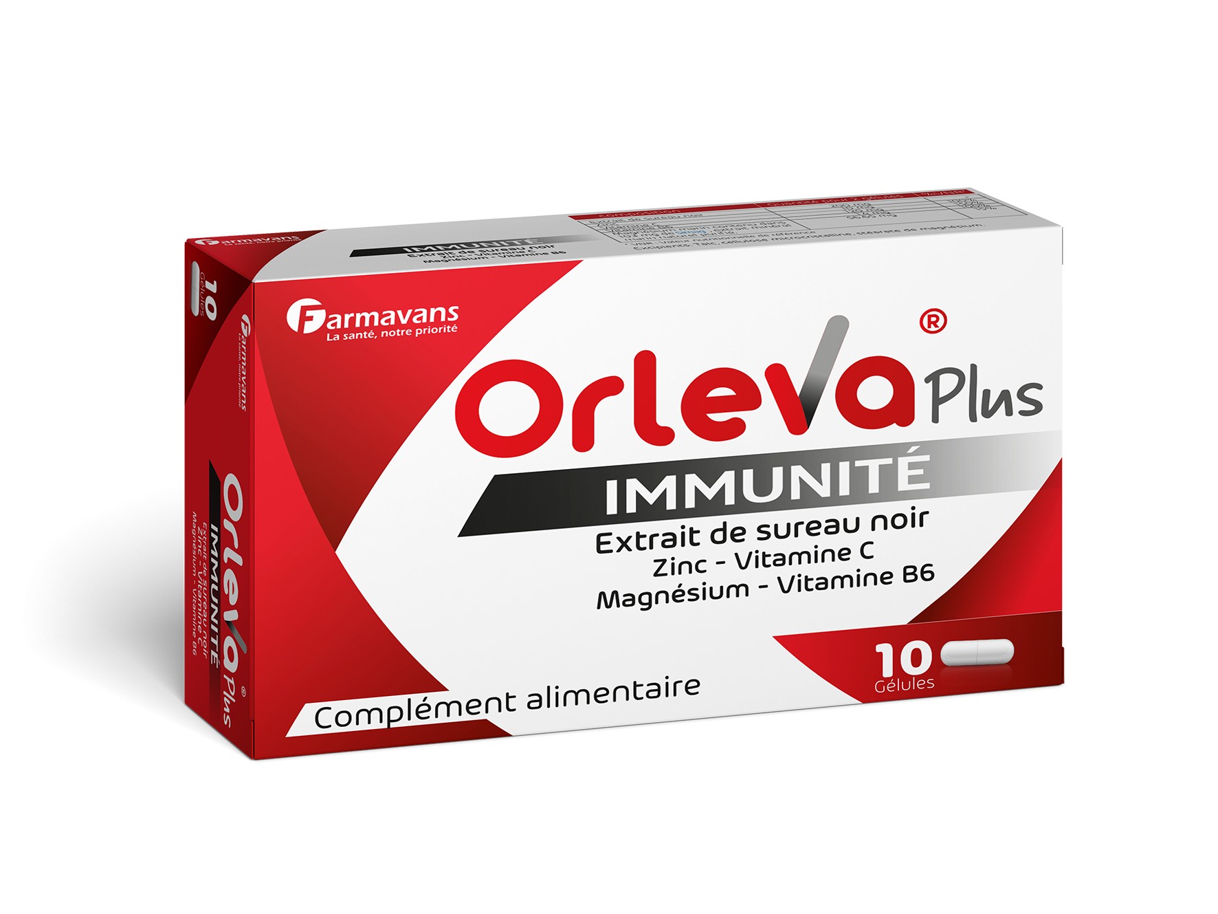 FARMAVANS ORLEVA PLUS 10 GELULES