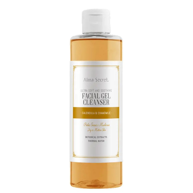 ALMA SECRET GEL NETTOYANT DOUX CALENDULA CAMOMILLE 200ML