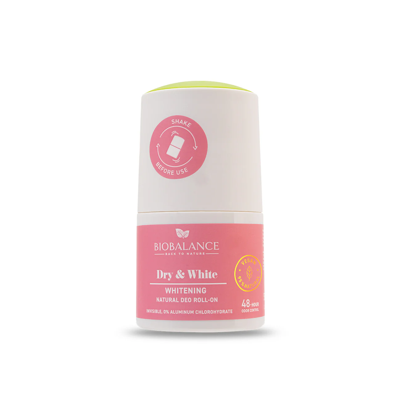 BIOBALANCE DRY&WHITE ROLL ON ECLAIRCISSANT 48H  50ML