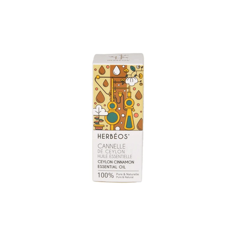 HERBEOS HUILE ESSENTIELLE DE CANNELLE DE CEYLAN 5ML
