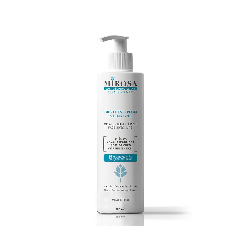 MIROSA LAIT DEMAQUILLANT 200 ML