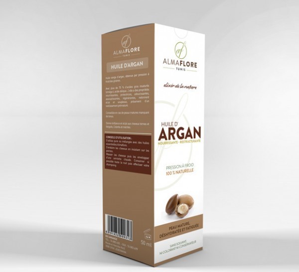 ALMAFLORE HUILE D'ARGAN BIO 50ML