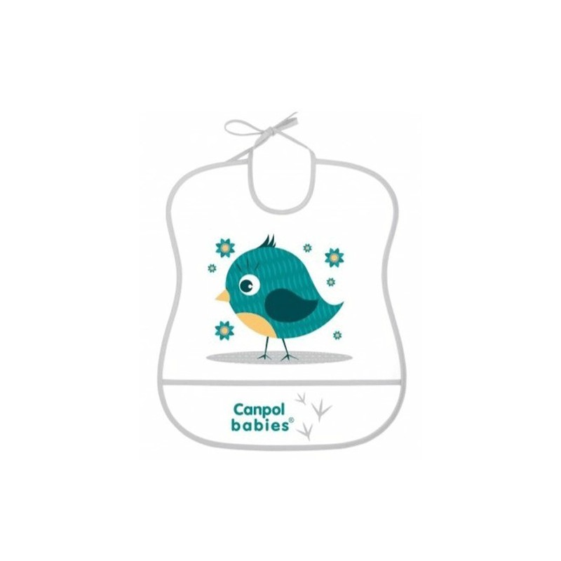 CANPOL BABIES BAVOIR IMPERMEABLE AVEC POCHE ANIMALS 2/919
