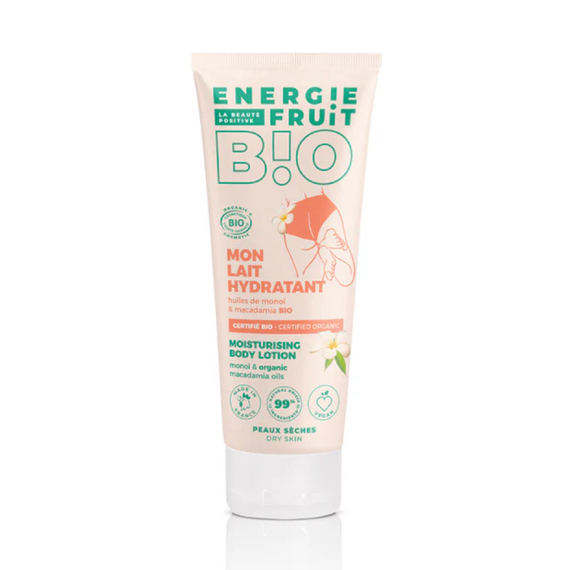 ENERGIE FRUIT LAIT CORPS HYDRATANT MONOI CERTIFIE BIO PAR ECOCERT 200ML