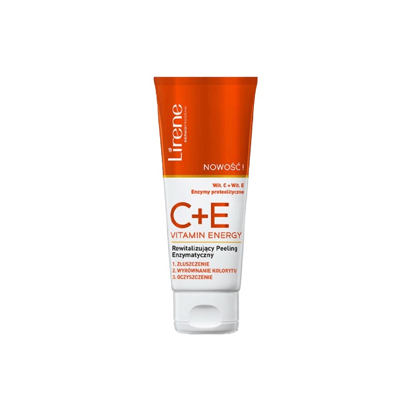 LIRENE C+E VITAMIN ENERGY PEELING ENZYMATIQUE REVITALISANT 75ML