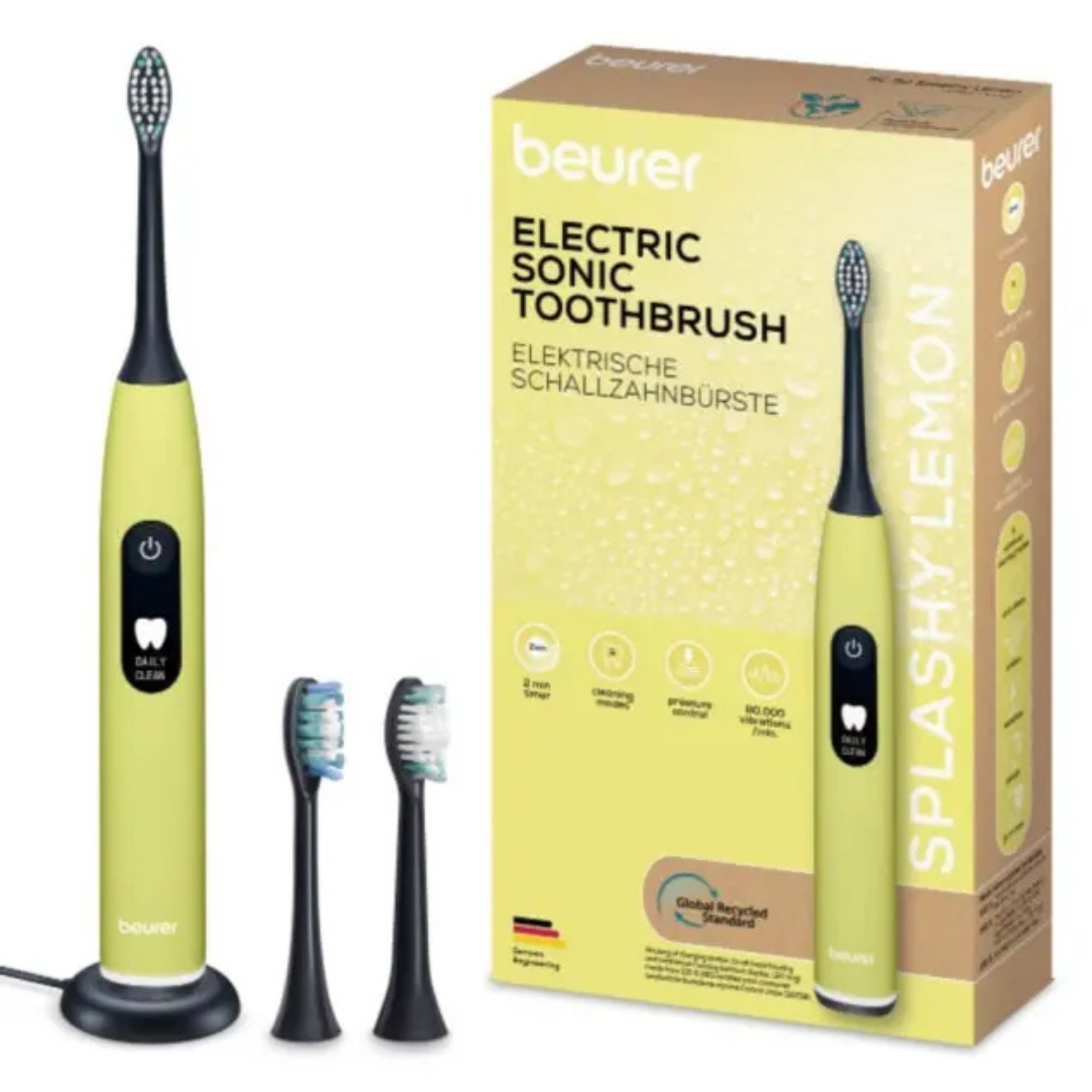 BEURER SC 50 SPLASHY LEMON GP BROSSE A DENTS ELECTRIQUE