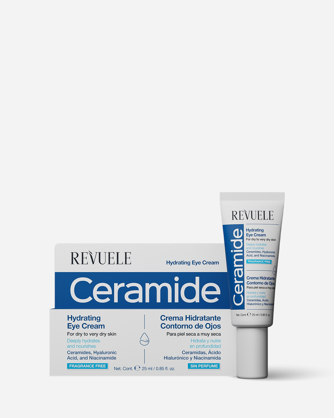 REVUELE CERAMIDE CREME CONTOUR DES YEUX HYDRATANTE 25ML