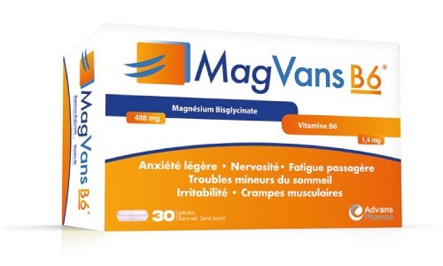 ADVANS PHARMA MAGVANS B6 30 GELULES