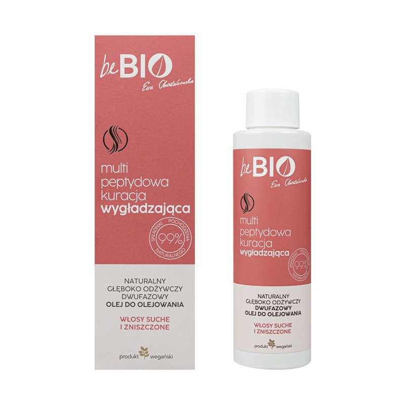 BEBIO COSMETICS HUILE NATURELLE PROFONDEMENT NOURRISSANTE POUR CHEVEUX HUILAGE AUX BIO-PEPTIDES 100ML
