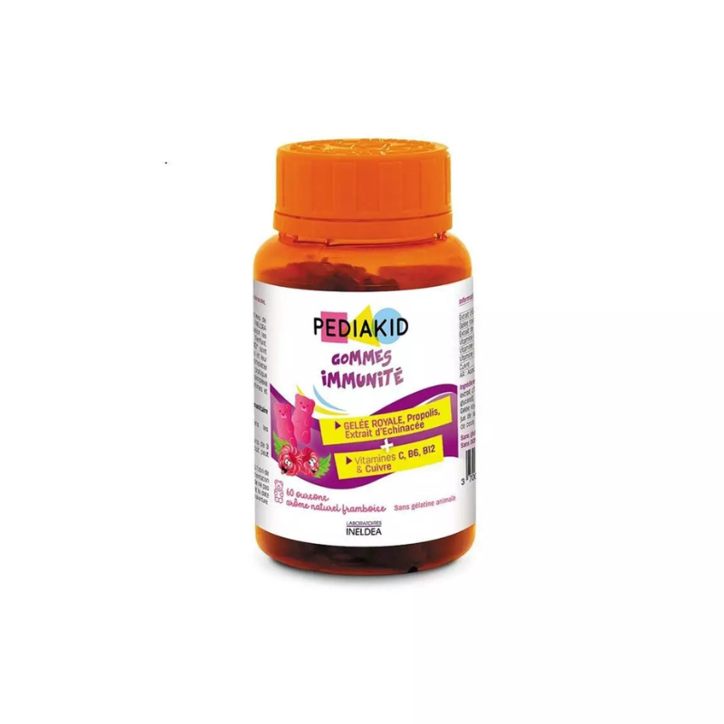 PEDIAKID GOMMES IMMUNITE 60 OURSONS