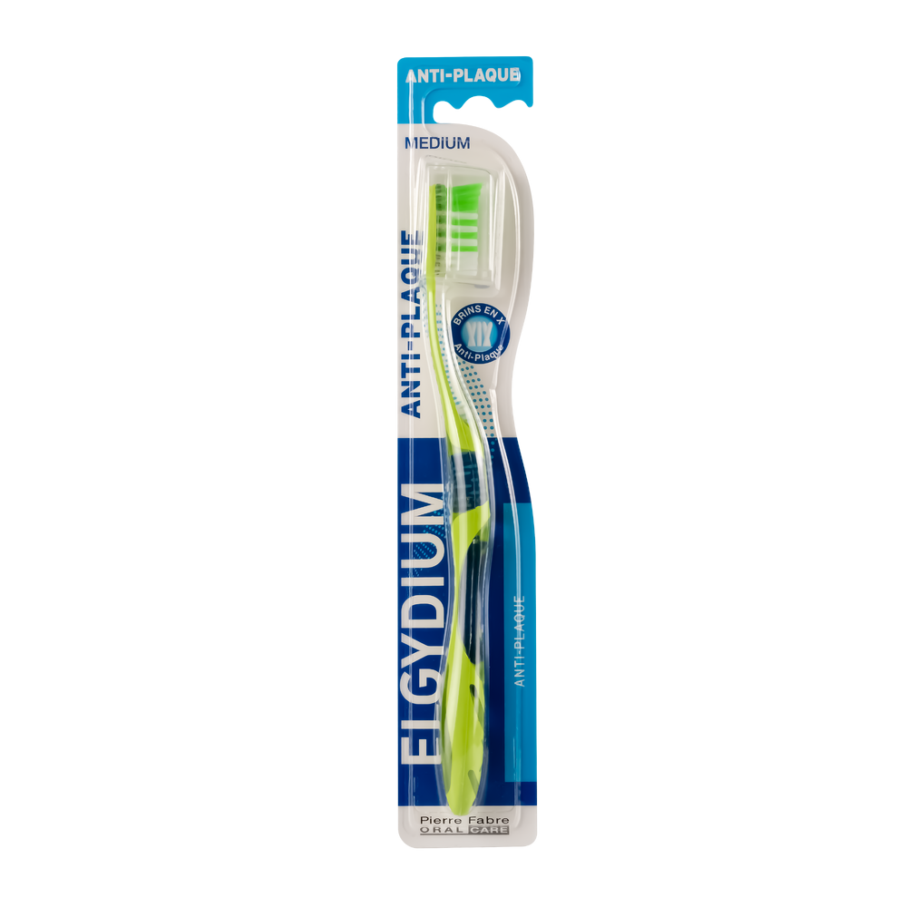ELGYDIUM BROSSE A DENTS ANTI PLAQUE MEDIUM