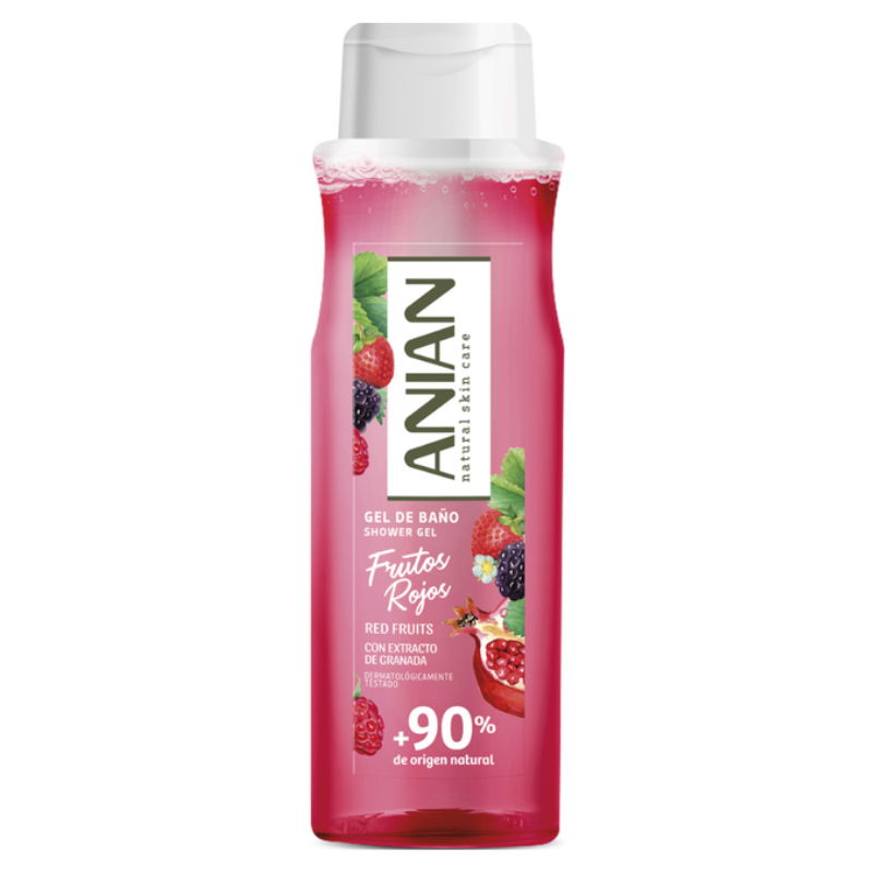 ANIAN GEL FRUITS ROUGES 750ML