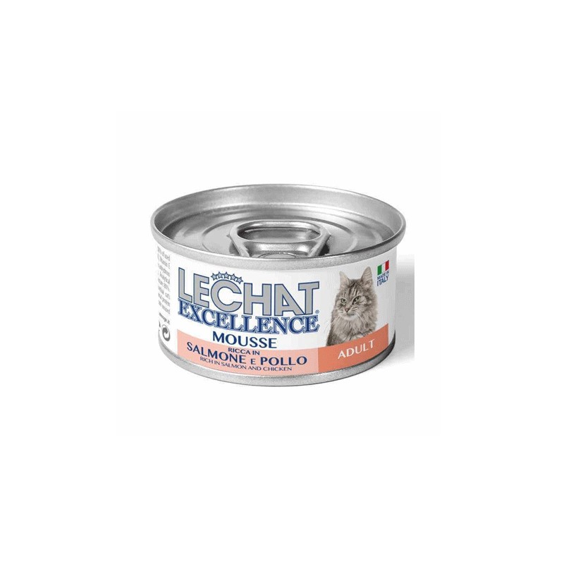 LECHAT EXCELLENCE MOUSSE ADULT SAUMON 85GR