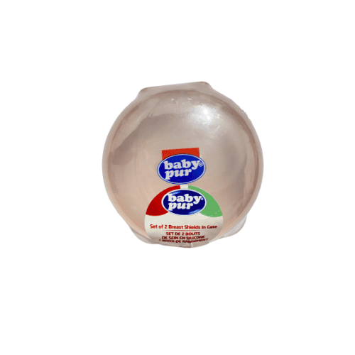 BABY PUR SET DE 2 BOUTS DE SEIN EN SILICONE + BOITE RANGMENT 78006