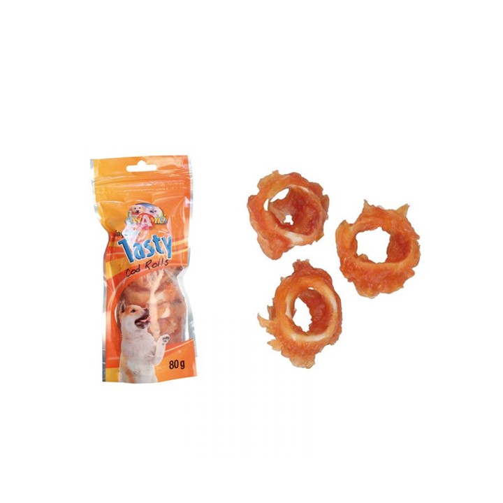 CROCI TASTY COD ROLLS 80 g