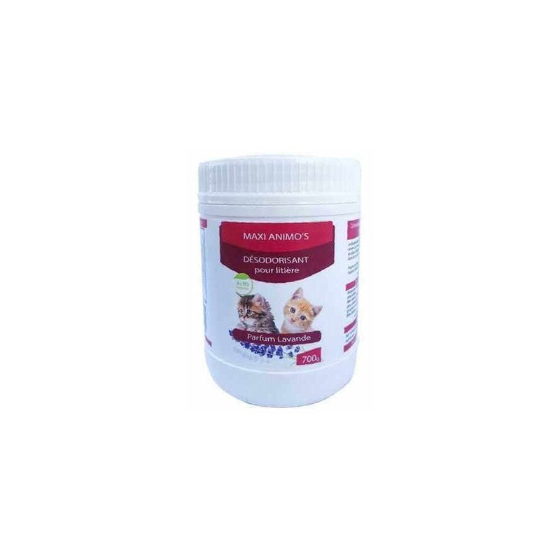 MAXI ANIMOS DESODORISANT LITIERE LAVANDE 700GR
