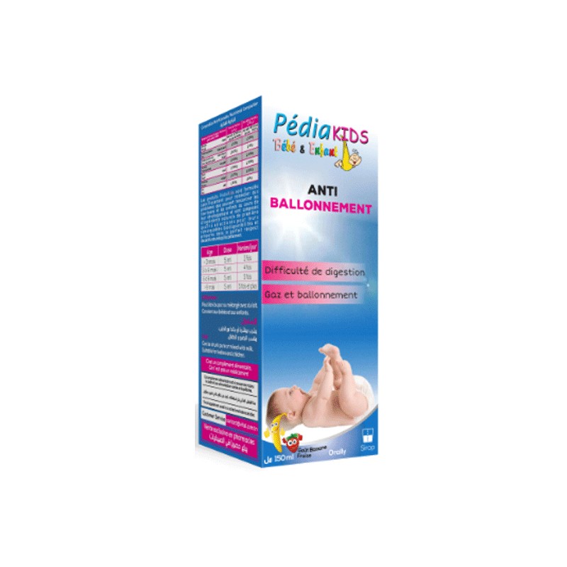 VITAL PEDIAKIDS ANTI BALLONNEMENT 150ML