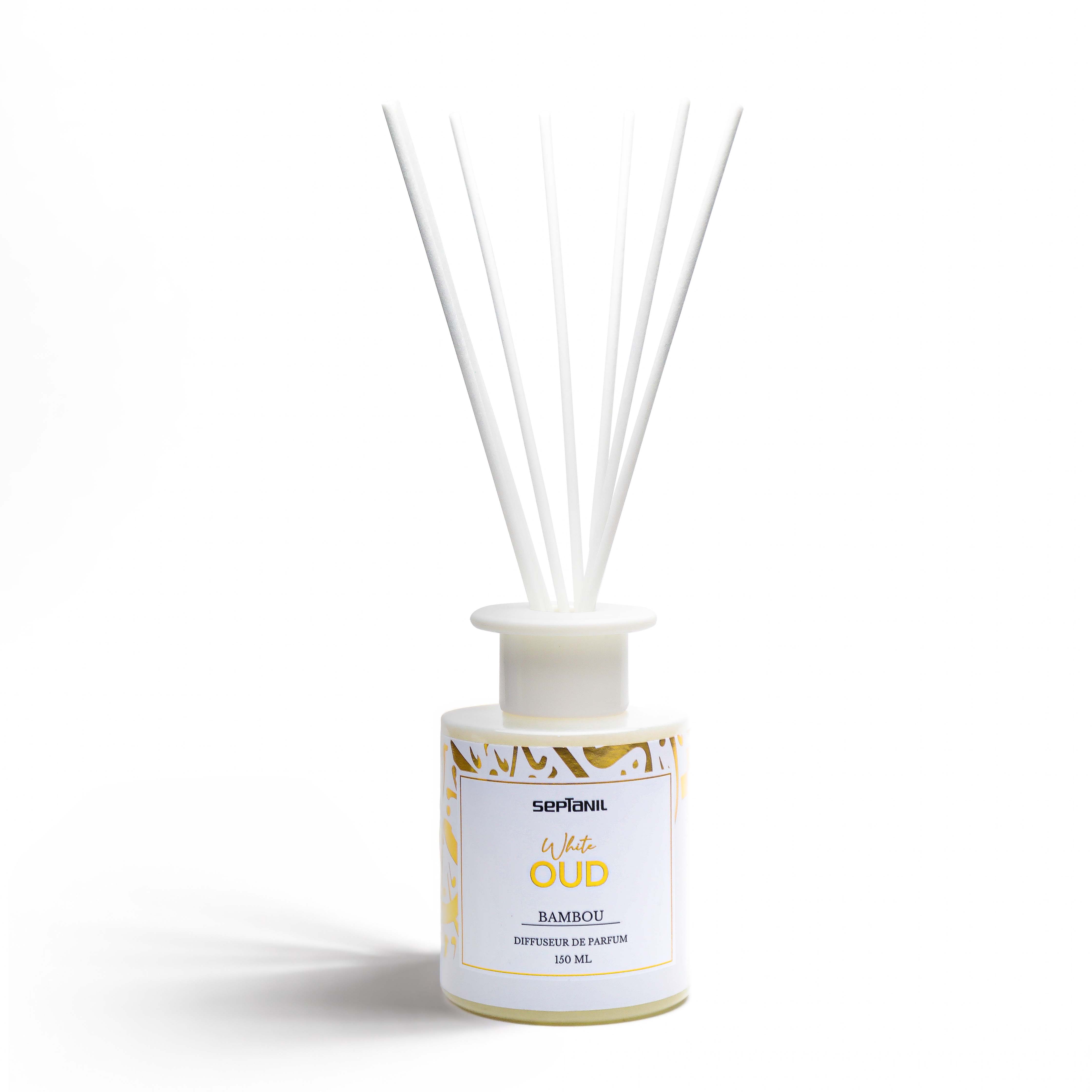 SEPTANIL DIFFUSEUR DE SENTEUR EN BAMBOU OUD WHITE 150ML