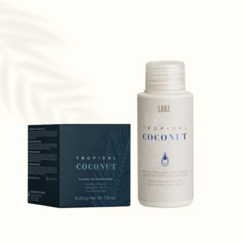 LANA BRASILES KIT SOIN LISSANT TROPICAL COCONUT