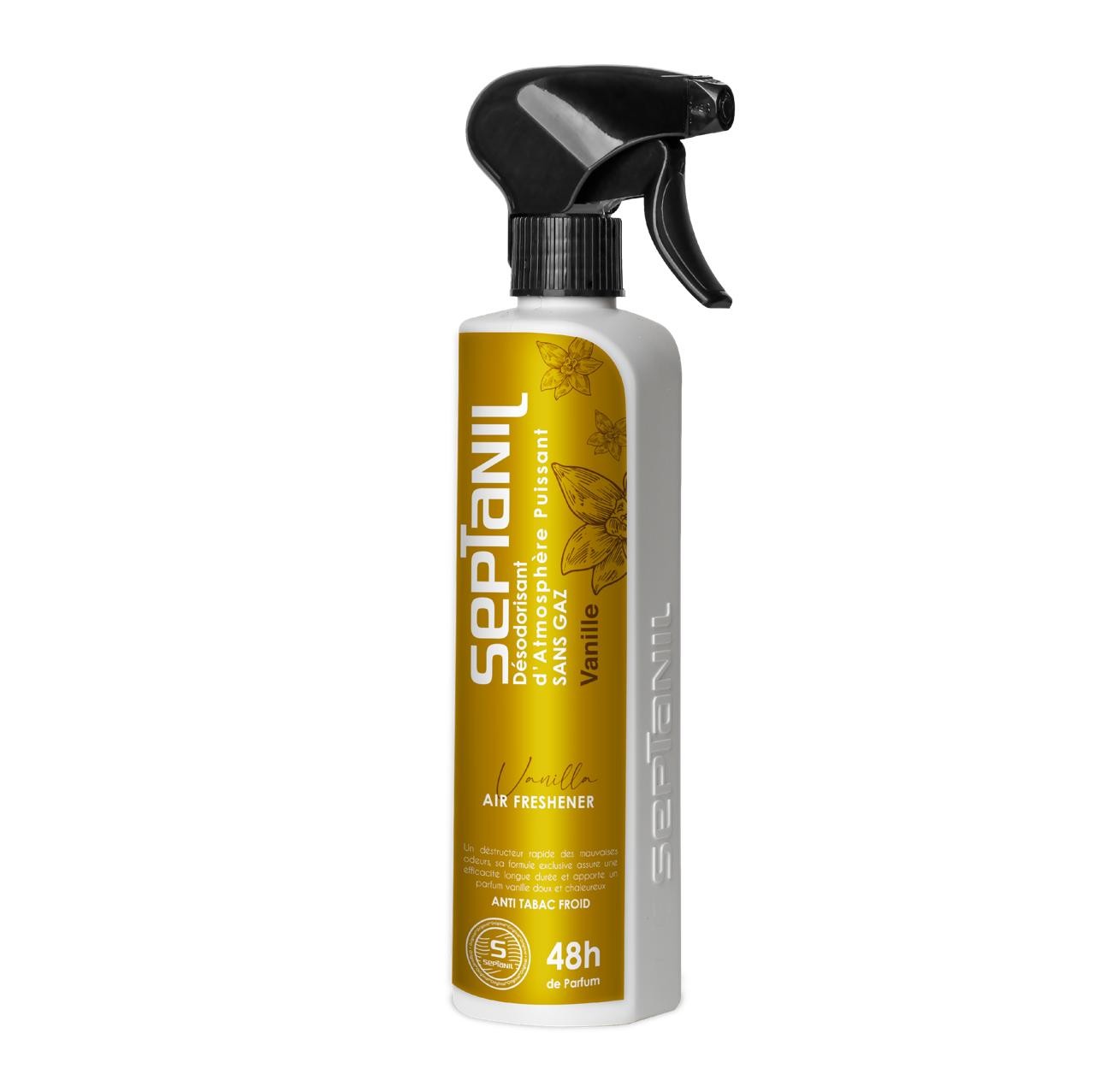SEPTANIL DESODORISANT D'ATMOSPHERE PUISSANT VANILLE 500ML