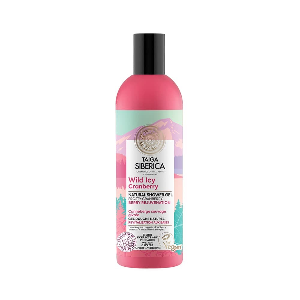 NATURA SIBERICA TAIGA SIBERICA GEL DOUCHE NATUREL REVITALISATION AUX BAIES 270 ML