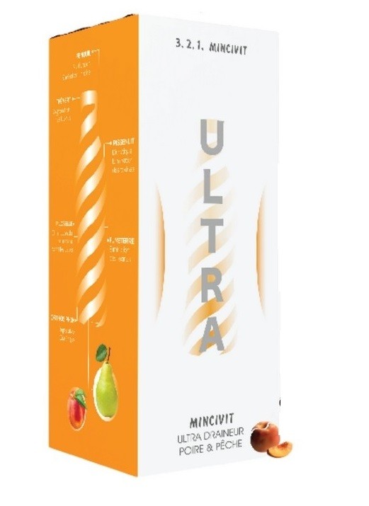 VITAL ULTRA DRAINEUR POIRE & PECHE MINCIVIT1 250ML