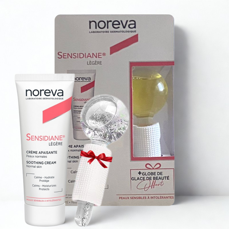 NOREVA COFFRET SENSIDIANE CREME LEGERE 40ML+GLACE DE BEAUTE (OFFERT)