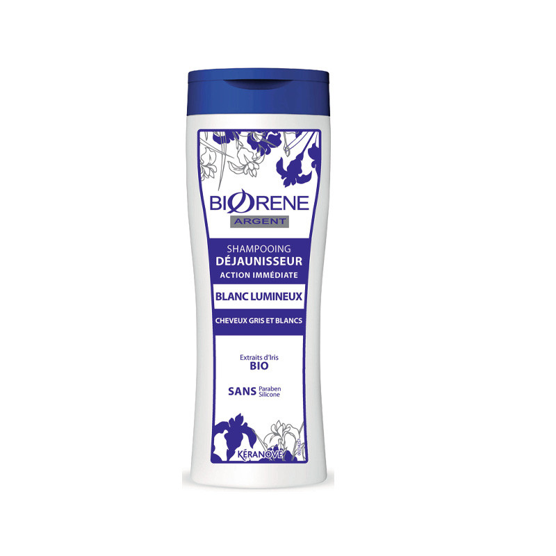 KERANOVE BIORENE ARGENT SHAMPOOING DEJAUNISSEUR 250ML
