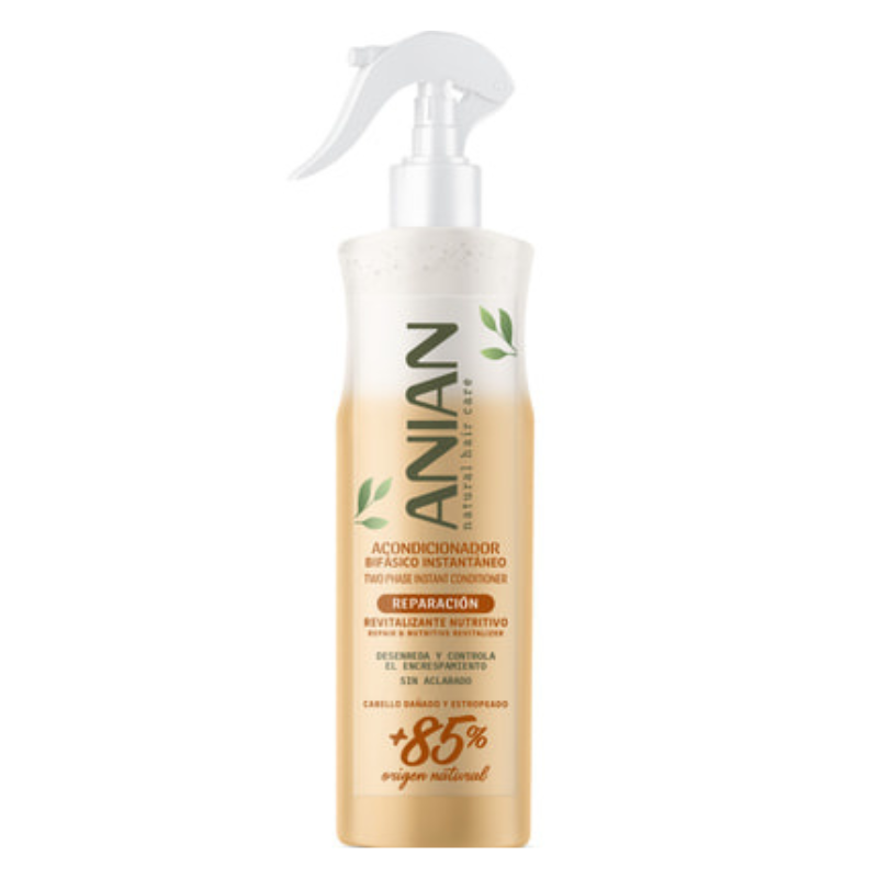 ANIAN APRES SHAMPOOING BIPHASE SANS RINCAGE REPARATEUR 400ML