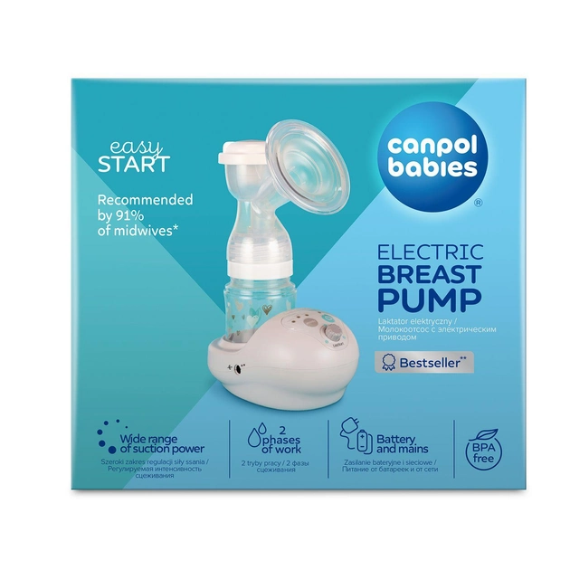 CANPOL BABIES TIRE-LAIT ELECTRIQUE EASY START 12/215